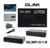 สปิตเตอร์ Glink HDMI Splitter V1.4 1X4 กล่องแยกสัญญานภาพ 1 ออก 4 จอ อย่างดี?