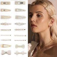 【CW】 Woman Hairpins Korean Hair Alloy Barrettes Accessories Grips Headwear