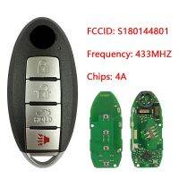 CN027077 For N-issan Altima Prox Smart Remote Key 285E3-6CA1A S180144801 KR5TXN1 7812D-TXN NCF29A1M 433MHz