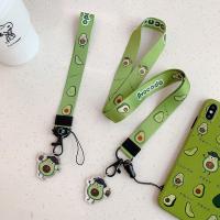 Avocado Lanyard Halter Ornaments Universal Phone Rope Length Creative ins Wind Female Carrying Strap Pendant Key Pendant