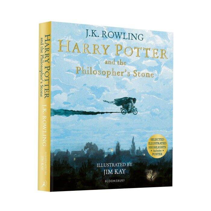 Original HARRY POTTER AND THE PHILOSOPHER'S STONE ILLUSTRATED EDITION ...