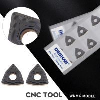 10pcs WNMG080404-ZM WNMG080408-ZM WNMG080412-ZM LF9218 CNC lathe tool ใบมีดกลึง PVD + CVD เม็ดมีดตัดเคลือบคุณภาพสูง