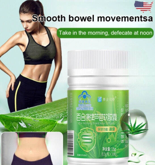 fengmang Aloe Vera softgels laxative constipate capsule Promote