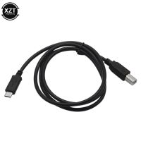 USB-C USB 3.1 Type C Male Connector to USB 2.0 B Type Male Data Cable for Cell Phone Printer Hard Disk