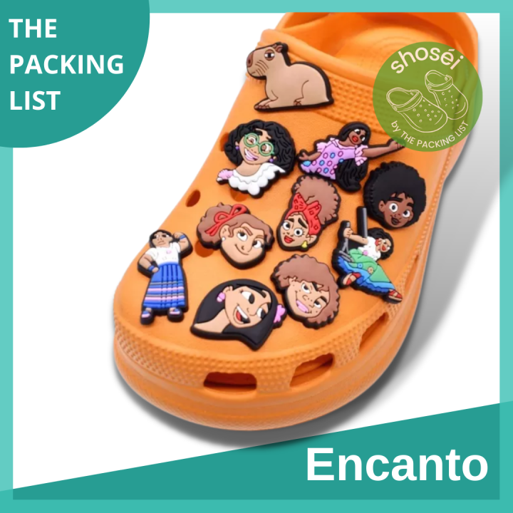 Encanto jibbitz for crocs madrigal Isabela pins clogs jibbitz encanto