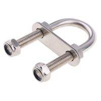 ‘；。【’； 316 Stainless Steel U Bolt Hardware M10 X 50 X 90 X 43Mm Fits Boat Marine