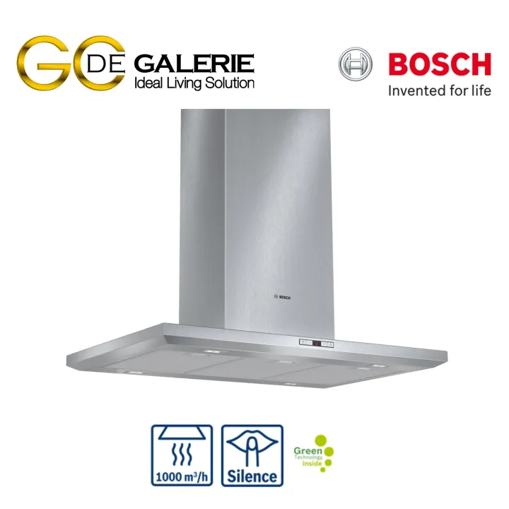BOSCH HOOD DIB091E51 Stainless steel Chimney Electronic 36.9 kWh/year
