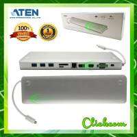 ATEN DOCKING USB-C MULTIPORT DOCK WITH POWER PASS-THROUGH  UH3234