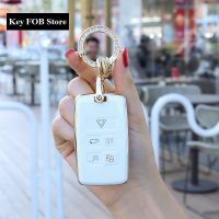 lujie Car Remote Key Case Cover Shell For Land Rover Range Rover Sport Evoque Velar Discovery 5 For Jaguar XE E-PACE XF Keyless