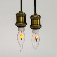 Flicker Candle Light Flame Bulb E14 E27 Fire Lighting Vintage 3W 220V Tail Retro Decor Energy Saving Lamp flame bulb Christmas