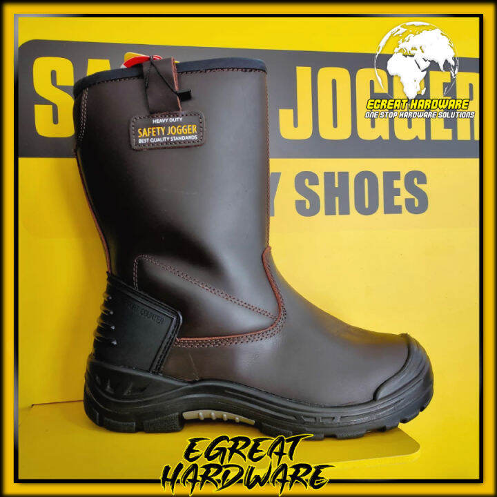 Sepatu Safety Jogger Model Boreas S3 Brown Safety Jogger Boot Composite Cap Lazada Indonesia