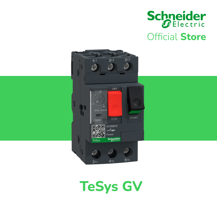 Schneider Electric TeSys GV2Circuit 0.25...0