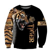 Brand Fashion Autumn Hoodies Premium Tiger Skin 3D Printed Mens Sweatshirt Unisex Zip Pullover Casual Jacket DW0198