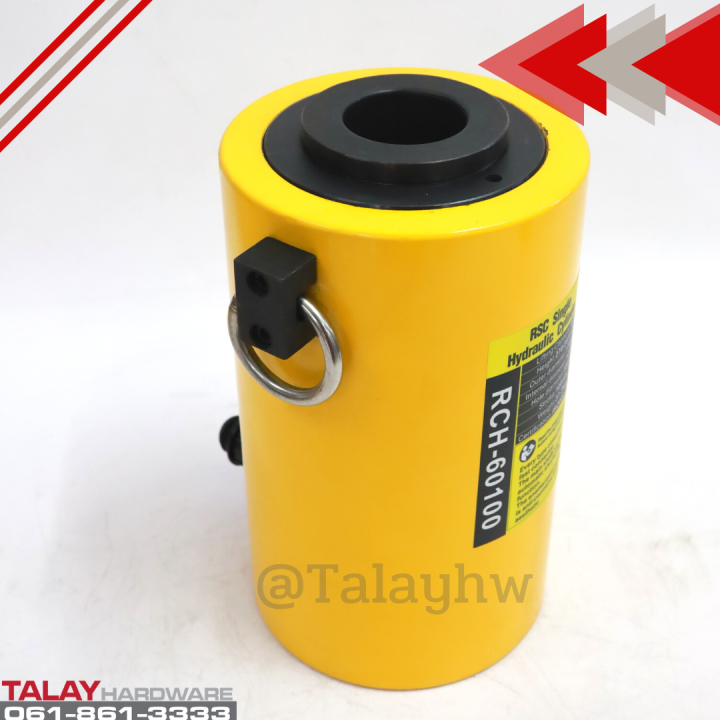 hydraulic-cylinders-กระบอกแม่แรงไฮดรอลิคแบบมีรู-rch60100-กระบอกแม่แรงไฮดรอลิคแบบมีรู-60-ตัน