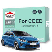 LED ภายในหลอดไฟชุดสำหรับ KIA CEED SW JD GT ED CD 2006-2016 2017 2018 2019 2020รถอ่านโดม Trunk ในร่มโคมไฟ Canbus