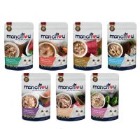 Monchou มองชู อาหารแมวชนิดเปียกบรรจุซอง ขนาด 70g [ซอง / ยกโหล12 ซอง]