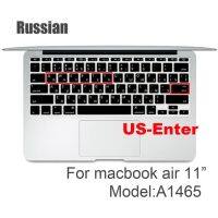 【☸2023 New☸】 g8lumg Russian Euus-Enter อุปกรณ์ป้องกันแผ่นครอบแป้นพิมพ์สำหรับ Macbook Pro 13รุ่นนิ้วเรตินา A1502ฟิล์มป้องกันแป้นพิมพ์ A1398