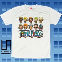 Straw Hat Pirates One Piece Chibi Anime T-shirt - Unisex - Sublimation - Dri-fit