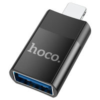 อะแดปเตอร์ ไอโฟน Hoco UA17 IP to Type-C งานแท้100% ของบริษัท Hocotech lightning male to Type-c Female