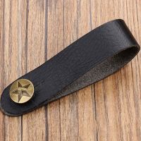 Guitar Neck Strap Guitar Strap Leather Head Belt Holder Button Safe Lock Ukulele Bass Folk Acoustic Electric Guitar Accessories