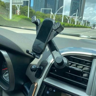 Phone Holder In Car Air Vent Hook Universal Gravity Car Phone Holder Support GPS Stand 360 Degree Portable Mobile Holder