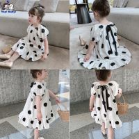 HOT DEAL[Ready Stock Delivery Fast]Baby clothes 2021 Summer Girl Dot dress Little princess dress baby Korean version skirt childrens skirt, girls dress baju budak perempuan girl dresses wholesale [YEP!Baby!]