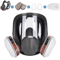 15 in 1 chemical respirator 6800 dust respirator full filter wide field full face mask welding spray paint insecticide