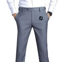 FJ Golf Suit Pants Men Spring Summer Autumn Style Korean Version Slim-Fit Straight Casual Sports