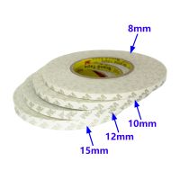 ❖ 3M Double Sided Tape Adhesive Strong Stickers 50M/Roll Width 8mm/10mm/12mm/15mm/20mm/25mm/30mm WS2811 WS2812 3528 5050 LED Strip