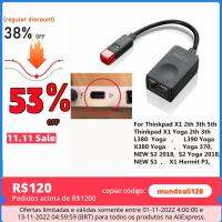 [HOT HAIXWLXKWW 589] สำหรับ Lenovo ThinkPad X1คาร์บอน Ethernet สายต่ออะแดปเตอร์ RJ45 4X90F84315/04X6435 4X90Q84427/01YU026