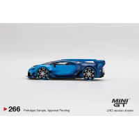 MINI GT 1:64 BUGATTI VGT Vision Gran Turismo Alloy Diorama Car Model Collection Miniature Carros Toys