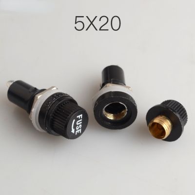 【YF】☁♕◕  5X20 insurance socket fuse for 5x20 Panel Mount Fuse Holder