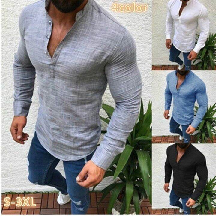 half open shirt