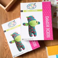 ถุงเท้า ฮิปโป Hippo DIY Sock doll แบรนด์ Craft &amp; cute พร้อมส่ง