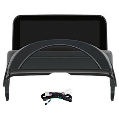 Car Head Up Display Steering Wheel Screen Black Head Up Display Power Speed Display 4.6 Inch IPS Mini LCD Dashboard Panel for Tesla Model Y/3