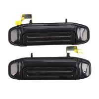 2Pcs Car Outer Door Handle Front Rear Door Handles for Mitsubishi Pajero Montero V31 V32 V33 V43 V46 V47