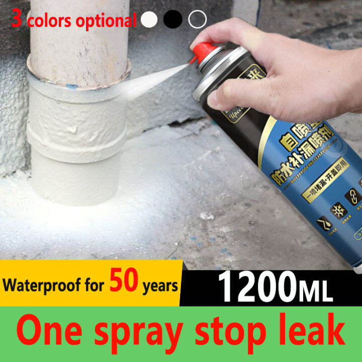 ⚡️1200ML💦 Waterproof Spray sealant spray waterproof Quick Seal Flexible ...