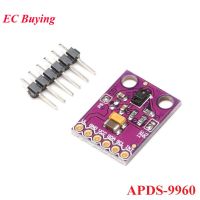 เซ็นเซอร์โมดูล Apds-9960รู้ท่าทาง Rgb Adps 9960สำหรับ I2c Arduino Iic อินเตอร์เฟซ3.3V ที่กรองรังสียูวีแสงความใกล้ชิดโดยรอบ