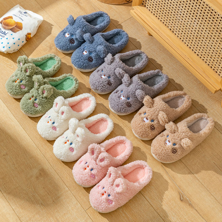 baotou-cotton-slippers-womens-indoor-home-exterior-wear-internet-popular-cute-rabbit-girl-slippers-hzfws4849