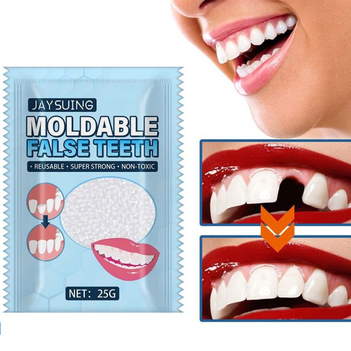 1 Moldable False Teeth Falstemporary Tooth Repair Restoration Teeth ...