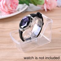 Clear Acrylic Watch Display Holder Show Case Stand Tool Stand Rack Tool Plastic Wrist Watch Display Rack Holder