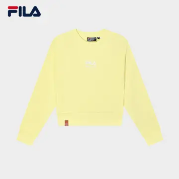 Fila sweatshirt womens sales yellow