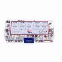 100pcs 10 Values CBB Capacitor Set Metallized Polyester Film Capacitors Assortment Kit 10nF 470nF 22NF 47NF 100NF 0.47uf 0.1uf