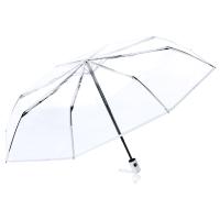 1pc Open Close Clear Men Portable Folding Umbrellas for Rain