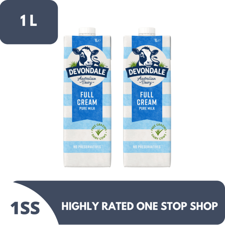 Devondale Full Cream Milk 1L x 2 Lazada PH
