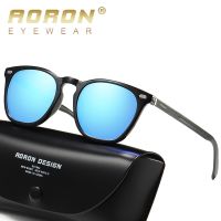 AORON แว่นตากันแดดแฟชั่นสำหรับผู้หญิงผู้ชายกรอบ TR UV400ขาอลูมิเนียม