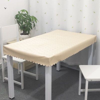 （HOT) โต๊ะกาแฟทรงสี่เหลี่ยมหนาขึ้นผ้าปูโต๊ะผ้าคลุมหนังกันน้ำมันกันร้อนผ้าคลุมโต๊ะอุ่นเตาไฟฟ้า
