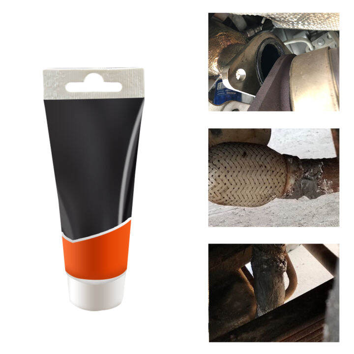 FB【READY & CODs】Car Exhaust Pipe Repair Glue High Temperature Resistant