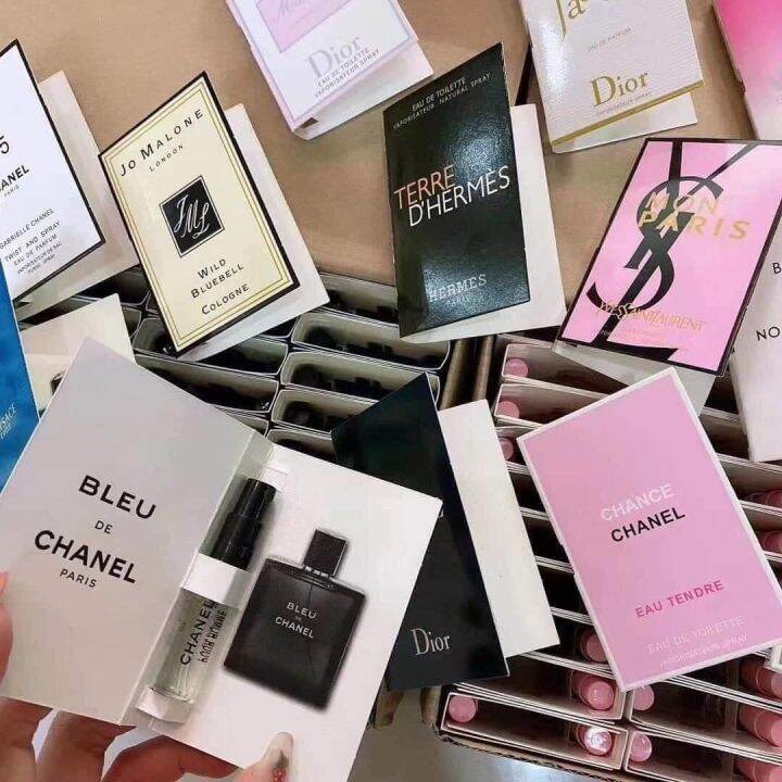 พร้อมส่ง-น้ำหอมแท้-100-เทสเตอร์น้ำหอมแบรนด์เนมแท้-ขนาดพกพา-2-ml-หอมติดทนนาน