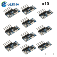 GREMA 10PCS 433mhz RF Receiver Learning Code Decoder Module 433 mhz Wireless 4 CH output For Remote Controls 1527 2262 encoding